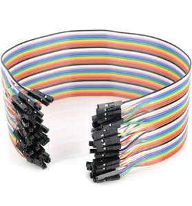 200pcs 30cm Female To Female Breadboard Wires Jumper Cable Dupont Wire
