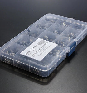 Geekcreit 600 Pcs 15 Value x 40 Pcs Transistor TO-92 Assortment Box Kit With Box