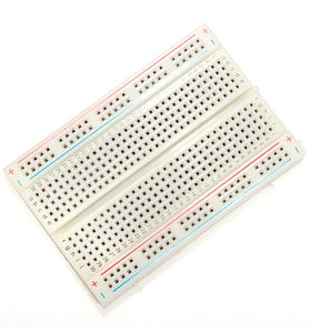 8.5 x 5.5cm 400 Tie Points 400 Holes Solderless Breadboard Bread Board