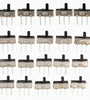 20pcs SS12D00G3 2 Position SPDT 1P2T 3 Pin PCB Panel Mini Vertical Slide Switch