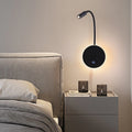 Wall Mounted Reading Lamp with USB Port Bedside Spot light American Style Adjustable Angle Modern Wall Mounted LED Bed Lamp