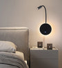 Wall Mounted Reading Lamp with USB Port Bedside Spot light American Style Adjustable Angle Modern Wall Mounted LED Bed Lamp