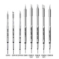 C210 C245 Soldering Iron Tips for JBC Sugon Aifen Aixun Stations Red Copper Stainless Steel Quick Heating Easy Installation Variety of Tip Types