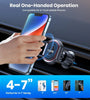 TOPK D37 Magnetic Car Phone Holder 2 in 1 Handsfree Stand Phone Mount for Dashboard / Air Vent for iPhone/Samsung Android