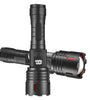 Super Bright Flashlight COB Side Light XHP70 30W LED USB-C with 26650 Battery 16000 Lumen Outdoor Emergency 6 Modes Zoomable Torch