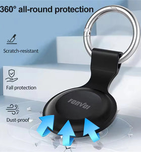 FONVOi Smart Tracker Tag Anti-loss Keychain for Apple Find My Precise Location Bluetooth 5.4 Bags Key Luggage Finder GPS Locator
