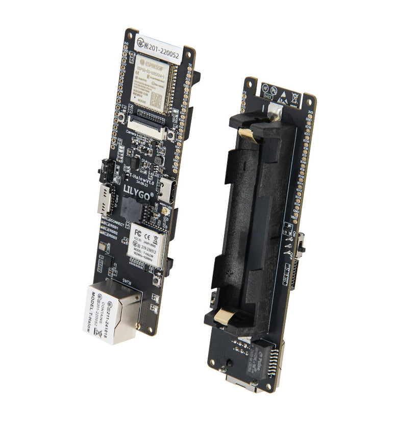 LILYGO T-Halow ESP32-S3 Ethernet Development Board WiFi bluetooth Module Wi-Fi CERTIFIED HaLOW RJ45 Network Port Camera Seat