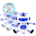 360 Space Rotating Dance Astronaut Robot RC Music LED Light Electronic Walking Funny Toys for Kids Children Birthday Gift