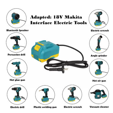20V 35A DC Power Adapter For Makita 18V Interface Electric Tools High Compatibility Easy Installation Cordless Tool Accessories