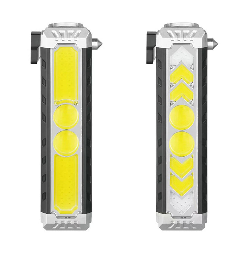 Portable COB Solar Work Light Rechargeable LED Flashlight Super Bright Camping Waterproof Car Repair Lamp With Hook Magnetic