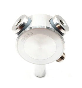 Portable MSK-V6-2 Vertical Antenna Balun Base 7-30MHz SWR 1.5 M10 SO239 Connector for Multi-Band Communication