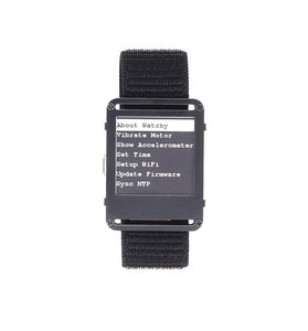 Smart Watch ESP32 Open Source E-Watch WiFi bluetooth Programmable Watch E-Paper with Open Source Hardware and Software