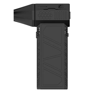 X3 Super Power Turbo Fan Model with 3000mAh Battery High Speed Brushless Motor 130000RPM Magnetic Blowing Cover Rechargeable Portable Cooling Fan 2.5h Charging Time for Long Working Hours