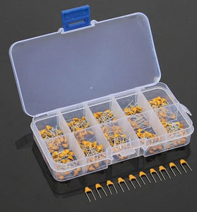 Geekcreit 300pcs 10 Values 50V 10pF To 100nF Multilayer Ceramic Capacitor Assortment Kit 30pcs Each Value