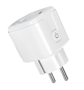 CROSIKO BSD33EU 16A Zigbe3.0 Smart Socket EU Power Monitoring Timing Function Countdown Voice Remote Control Works with Alexa Google Assistant