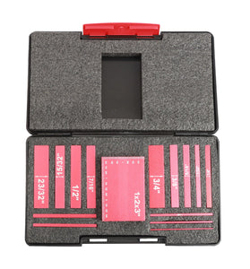 15pcs Woodworking Precision Aluminum Alloy Setup Bars Positioning Blocks Height Gauge Right Angle Tools for Router Table Saw Accessories