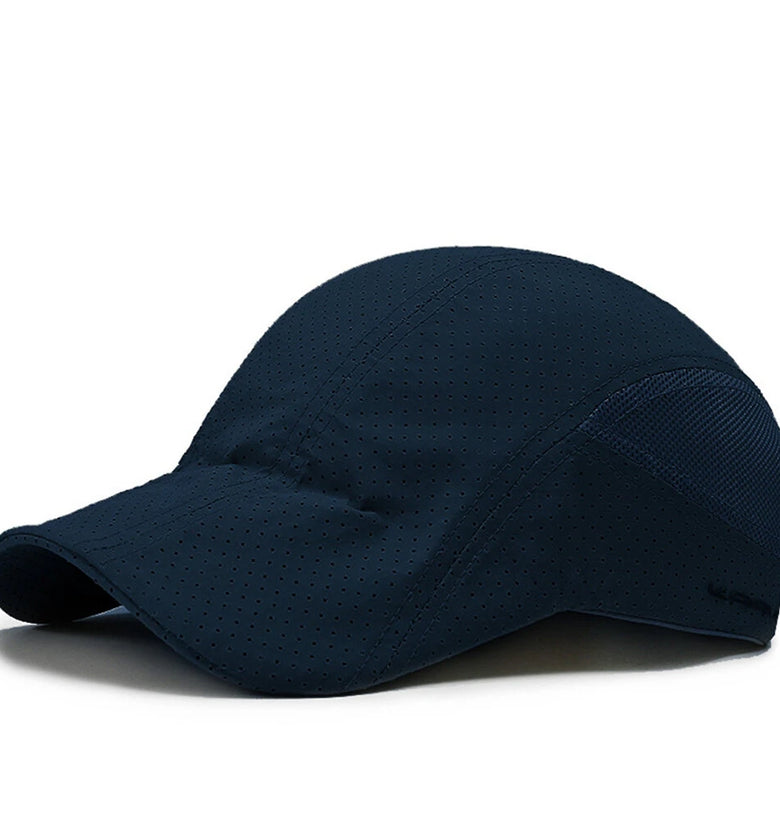 Quick-drying Sun Protection Mesh Breathable Baseball Caps Lightweight Adjustable Outdoor Sports Cycling Casual Fishing Forward Cap Trucker Hat
