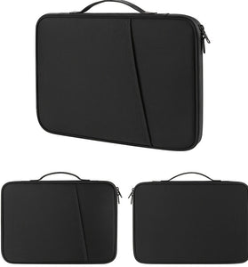 10.8''-13'' Laptop Storage Bag Portable Nylon Fabric Waterproof Dustproof Handbag Liner Bag Electronic Products Protective Carrying Case with Pocket