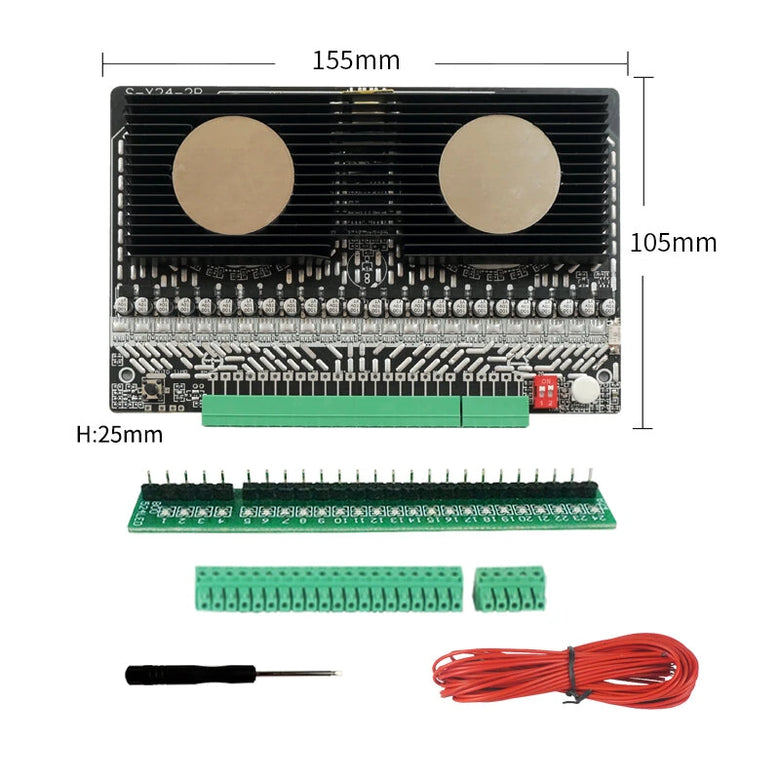 SUNKKO Active Balancer Module BAL Series Lithium Battery Equalizer 5A 8A Voltage Balancing Capacity Restoration Ternary Lithium Lithium Iron Phosphate 4S-24S Compact Design