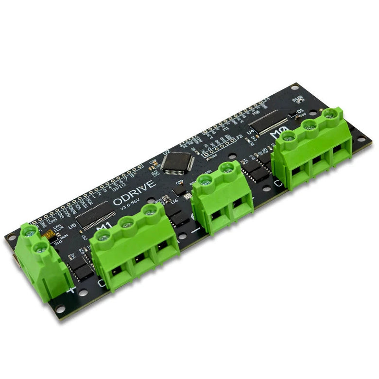 ODrive V3.6 FOC-BLDC Motor Controller Dual Motor 56V 60A High Performance ARM Cortex M4 Encoder CAN PWM Compatible