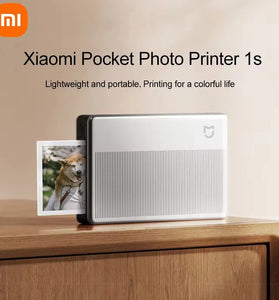 Xiaomi MI Pocket Photo Printer 1s Wireless bluetooth Thermal Print AR Video ZINK Inkless Technology Portable Printing Mi home APP