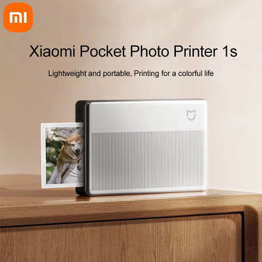 Xiaomi MI Pocket Photo Printer 1s Wireless bluetooth Thermal Print AR Video ZINK Inkless Technology Portable Printing Mi home APP