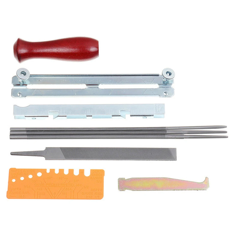10/11/12Pcs Special Household Hand Tools Chainsaw Sharpening File Filing Kit Chain Sharpen Saw Files Tool