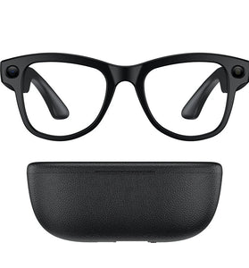 M02 Smart AI Glasses with 3600mAh Charging Case WiFi Real-time Translation AI Assistant 32GB Storage Hands-Free Photography Smart Audio Glasses