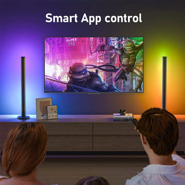 LIXINCORDA Smart LED RGBIC Desktop Lamp Atmosphere Rhythm Pickup Light Bars Bluetooth APP Control Remote Control