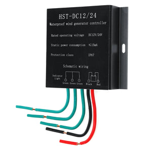 800W 12V/24V Wind Turbine Generator Battery Charge Controller Regulator