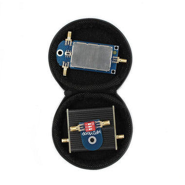 HFDY 50K-500MHz Wideband Active Small Magnetic Loop Antenna LZ1AQ Amplifier HF AM FM VHF UHF SDR Receiver Radio Tescun Malahitea