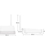 T1 Tuya Smart Zemismart Zigbe Hub with Antenna Smart Home Bridge Wired Gateway with Network Cable Voice Control with Alexa Google Home Smart Life APP