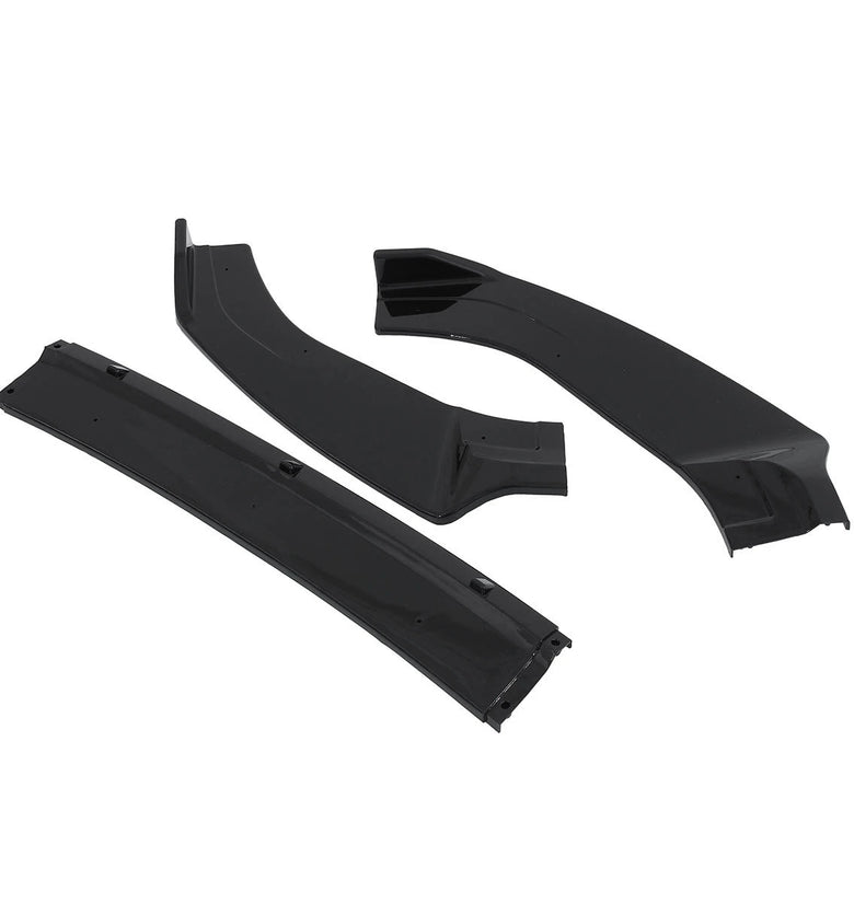 Glossy Black Front Bumper Protector Lip Spoiler Body Kit For Volkswagen VW Golf MK7 MK7.5 GTI 2014-2017