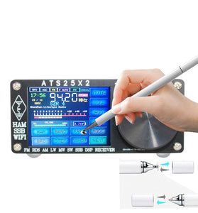 ARINST ATS-25X2 FM APP 4.14 Network WIFI Configuration Full-band Radio With Spectrum Scanning DSP Receiver