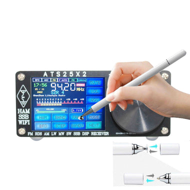 ARINST ATS-25X2 FM APP 4.14 Network WIFI Configuration Full-band Radio With Spectrum Scanning DSP Receiver