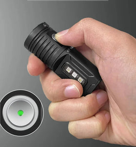 Lumintop GT NANO 5.0 1400LM EDC LED Flashlight with RGB UV Sidelight Come With 2pcs 10280 Battery USB TYPE-C Rechargeable Mini LED Torch Compact EDC Survival Tools