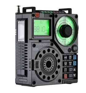 HanRongDa HRD-A320 Radio AIR FM MW SW VHF WB Multi-band Radio bluetooth Speaker Aviation Band Radio Portable 995 Channels LED Flashlight SOS Alarm 2000mAh Radios