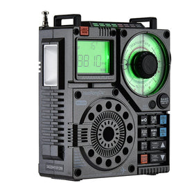 HanRongDa HRD-A320 Radio AIR FM MW SW VHF WB Multi-band Radio bluetooth Speaker Aviation Band Radio Portable 995 Channels LED Flashlight SOS Alarm 2000mAh Radios