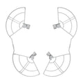 BRDRC Quick Release Anti-Collision Propeller Props Guard Protection Cover for DJI Mini 4 PRO RC Drone Quadcopter