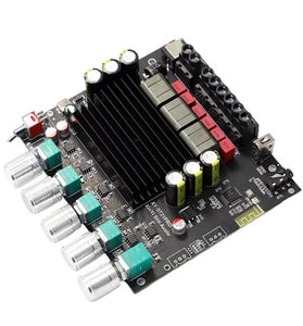 ST21PRO bluetooth Digital Audio Power Amplifier Board 2.1 Channel 100Wx2 + 200W Subwoofer TPA3221 High-Power Advanced Sound Quality
