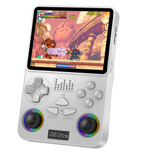 [128G] J36Ultra Handheld Game Console 3.5-inch Screen with RGB Joystick 8-Core A7 Processor 3000mAh Battery Retro Portable WiFi Gaming Player Console