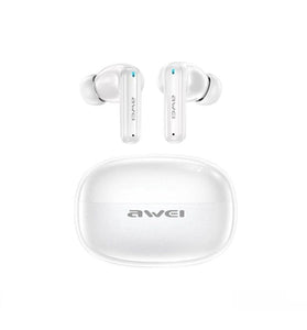 AWEI T92 ANC Pro TWS Wireless Earbuds bluetooth Earphones -52dB ANC ENC Noise Reduction Large-size Composite Diaphragm Sterso Sound Field 20H Battery Life Portable Earphone