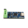 USB To CAN Converter Module 5V Bus Protocol Analysis for Industrial Use V2.0 Type-C Connector PCB