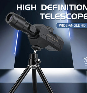 70X WIFI Digital Telescope With Metal Tripod Rechargeable Wireless Monocular Scope Support Android IOS For Taking Picture Video