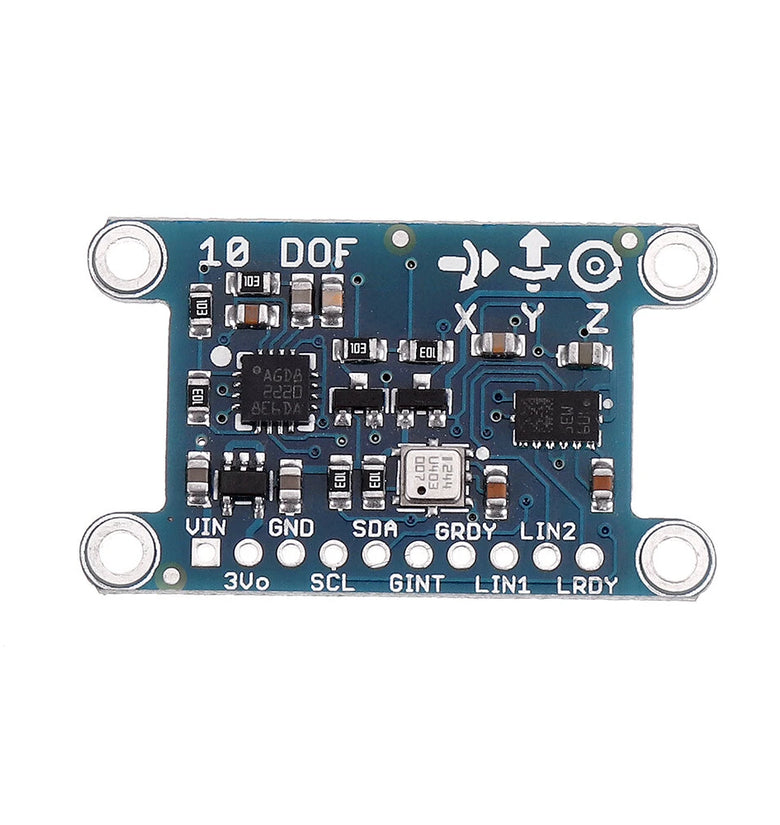 10DOF LSM303 L3G4200D BMP180 Pressure Sensor Barometer Accelerometer Magnetometer Gyroscope Compass Gyro Module