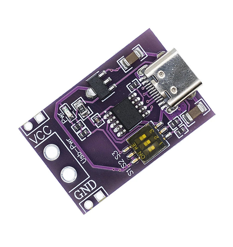 Type-C PD QC AFC Fast Charge Decoy Trigger Module 5V 9V 12V 15V 20V Output Charger