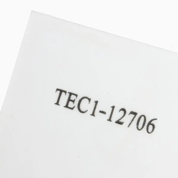 3Pcs TEC1-12706 40x40mm Thermoelectric Cooler Peltier Plate 12V 60W
