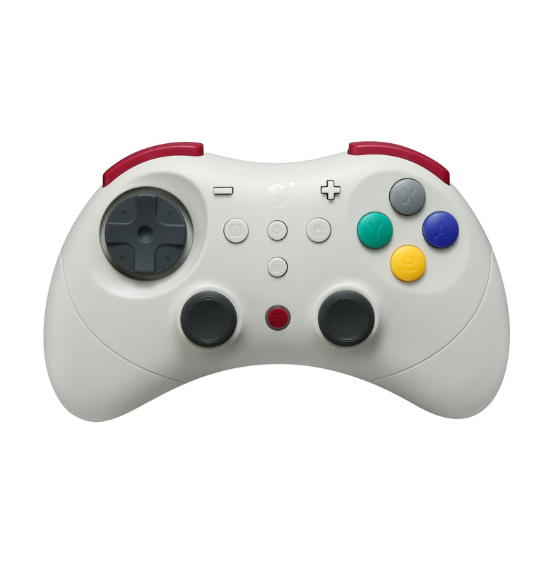 GuliKit Elves 2 Pro Wireless bluetooth Gaming Controller with Hall Effect Joystick 1000Hz Polling Rate Magnetic Levitation Vibration Multi Platform Wired Gamepad for Switch PC iOS Android