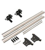 Wnew Track Saw Circular Saw Parallel Rail Guide System for Repeatable Cuts Woodworking Track Saw Guide Rail Joining Set for Makita Festool Guide Rail