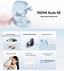 Xiaomi Redmi Buds SE TWS Earbuds bluetooth V5.4 Earphone 10mm Drivers AI Call Noise Cancelling 36H Playback 5 EQ Modes Touch Control In-ear Sports Headphone with Mic